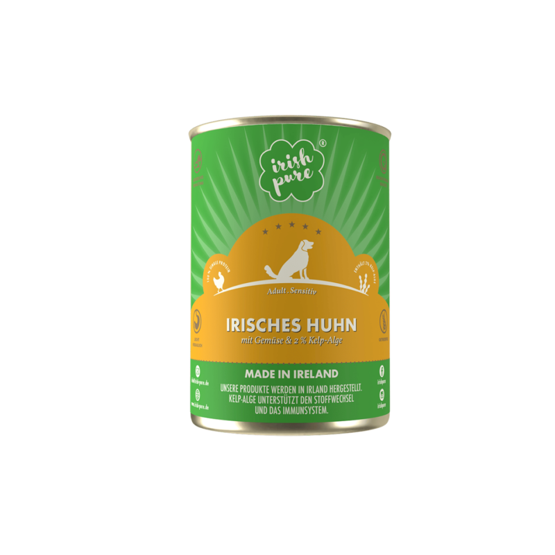 Irish Pure - Nassfutter Huhn Gemüse & Kelp-Alge
