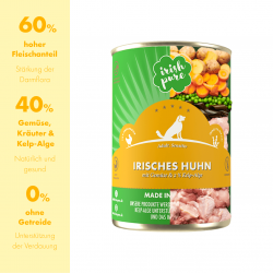 Irish Pure - Nassfutter Huhn Gemüse & Kelp-Alge
