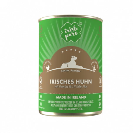 Irish Pure - SENIOR Nassfutter Huhn Gemüse & Kelp-Alge