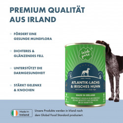Irish Pure - Nassfutter Atlantik-Lachs mit Gemüse & Kelp-Alge