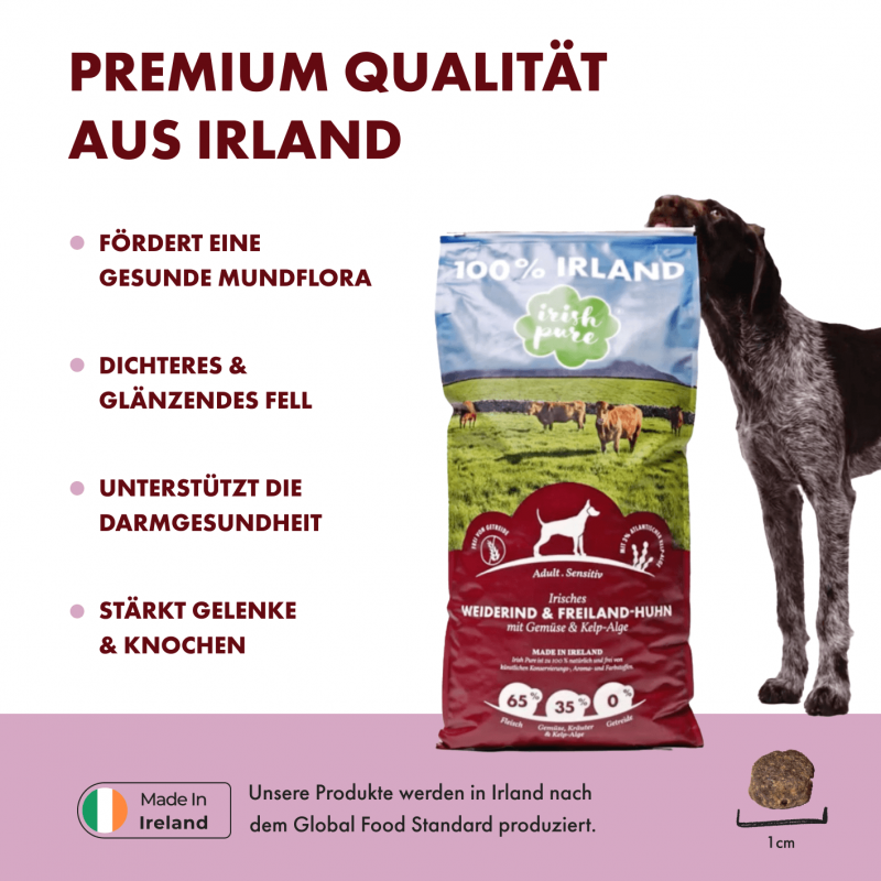 IP - Irisches Weiderind & Freiland-Huhn mit Gemse & Kelp-Alge, Adult