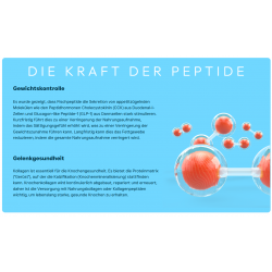 Peptide+ Gewichtskontrolle und Gelenkpflege-Rezeptur (getreidefrei)
