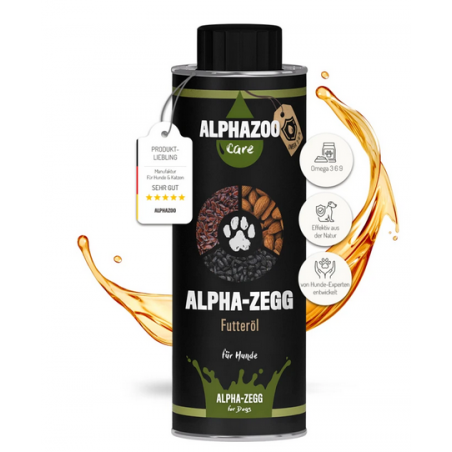 Alpha-Zegg Futteröl 250ml Alphazoo