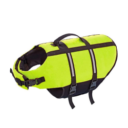 Hunde Schwimmhilfe -neon gelb-