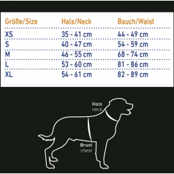 Hunde Schwimmhilfe -neon gelb-
