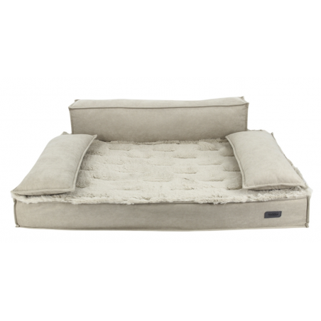 Orthopädisches Sofa eckig "NUKA" beige 92 x 65 x 10 cm