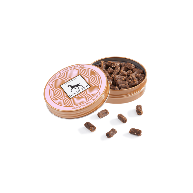 LILA LOVES IT Enten-Soft-Goodies Dose 60 g