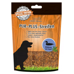PUR-Plus-Streifen Wildente + Hanf Kaustreifen 100 g