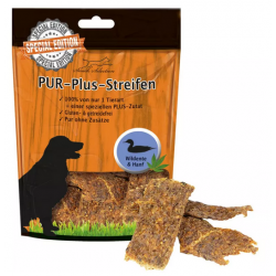 PUR-Plus-Streifen Wildente + Hanf Kaustreifen 100 g