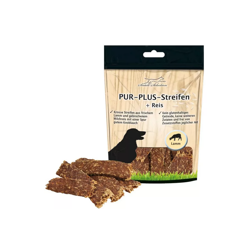 PUR Plus Streifen Lamm + Reis 100g