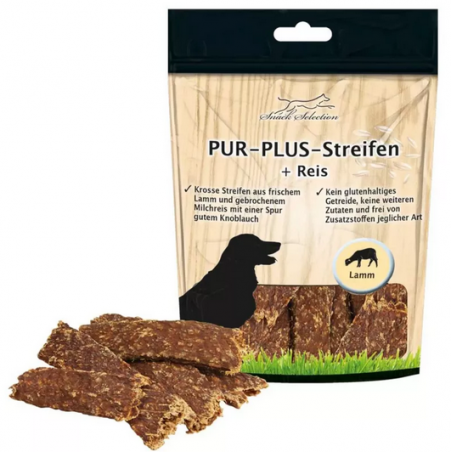 PUR Plus Streifen Lamm + Reis 100g