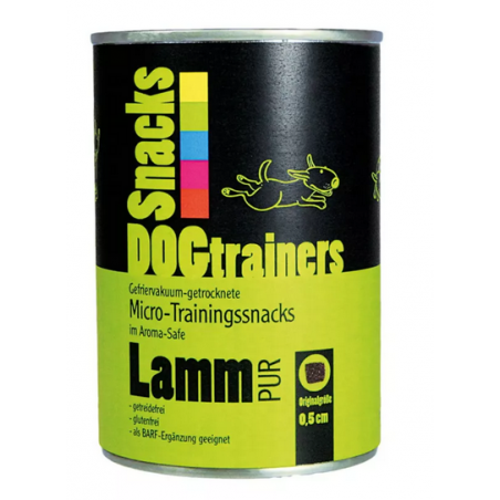 DOGTRAINERS Lamm PUR Microtrainingssnack 160g