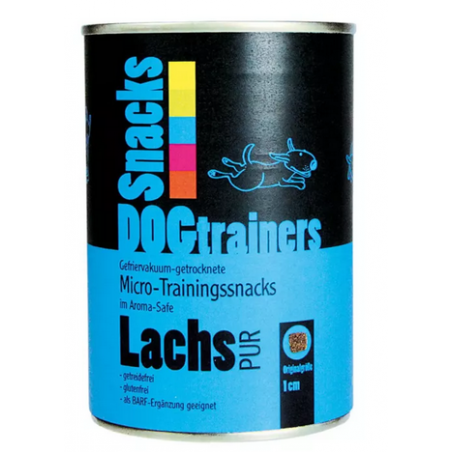 DOGTRAINERS Lachs PUR Microtrainingssnack 110g