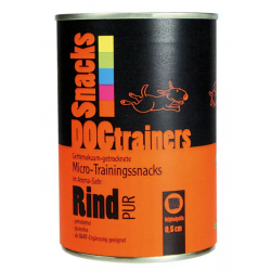DOGTRAINERS Rind PUR Microtrainingssnack 160g