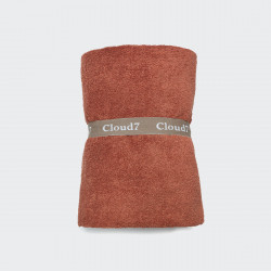Cloud7 Hundebademantel-Set Föhr Brick Red