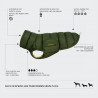 Cloud7 Hundemantel Alaska olive