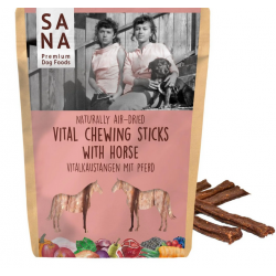 SANADOG Vitalkaustangen Fleisch (Pferd)150g
