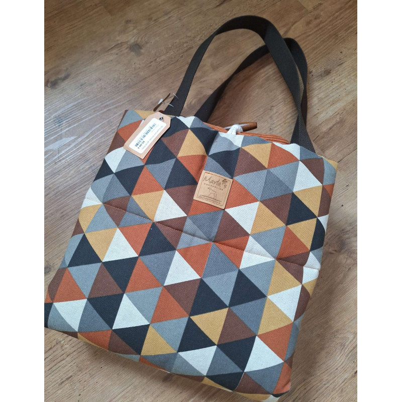 Hunde Reise-/Restaurantdecke Raute 90x65 cm Handmade with Love