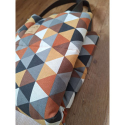 Hunde Reise-/Restaurantdecke Raute 90x65 cm Handmade with Love