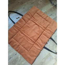 Hunde Reise-/Restaurantdecke Raute 90x65 cm Handmade with Love