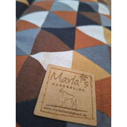 Hundedecke Raute 90x65cm Handmade with Love