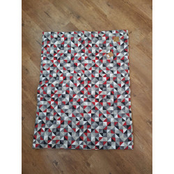 Hundedecke Dreieck 85x65 cm Handmade with Love