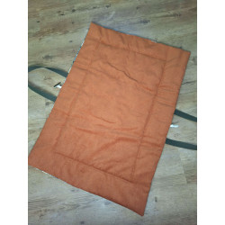 Hunde Reise-/Restaurantdecke Kleinstadt 95x65 cm Handmade with Love