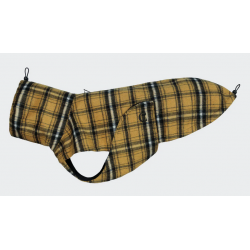 Cloud7 Hundemantel Glasgow Plaid Yellow