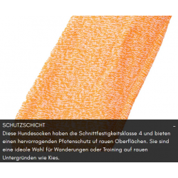 Hundebooties Protector light socks high (4Stück)