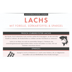 Lachs mit Forelle, Süßkartoffel & Spargel (getreidefrei)