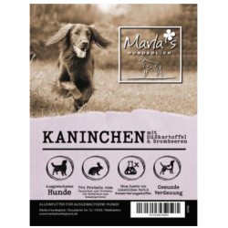 Kaninchen mit Süßkartoffel & Brombeere (getreidefrei)