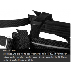 Zuggeschirr Freemotion harness 5.0 AQUA - Non-Stop Dogwear