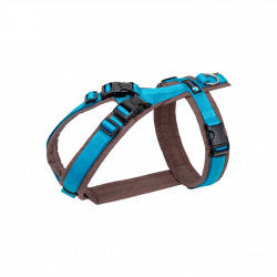 anny-x Brustgeschirr Open Fun türkis/ braun