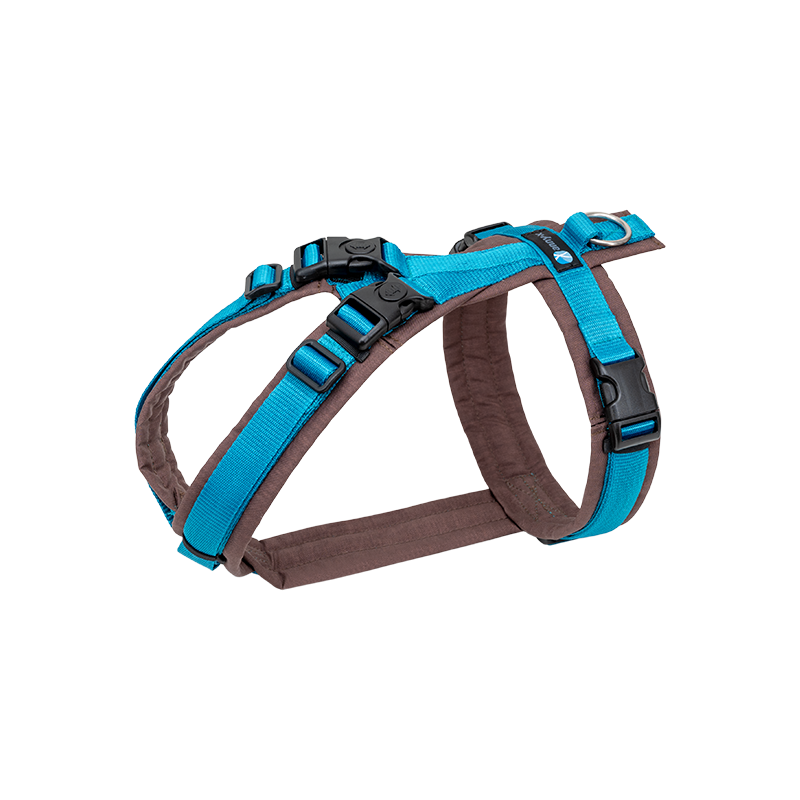 anny-x Brustgeschirr Open Fun türkis/ braun