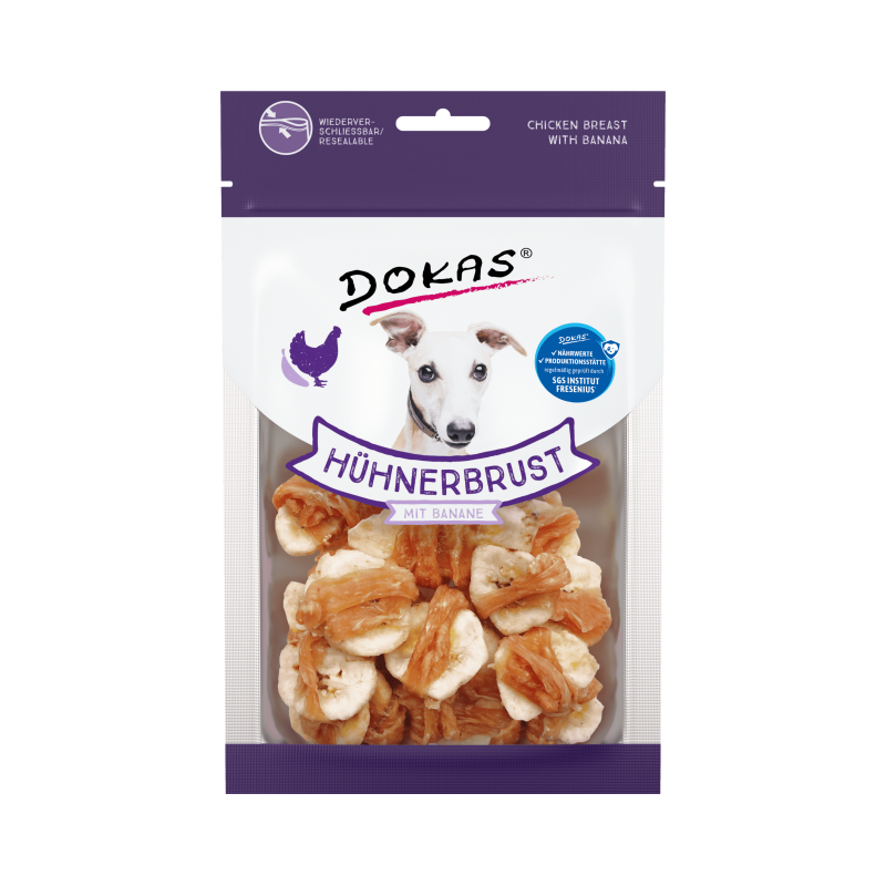 Dokas Hühnerbrust mit Banane 70g