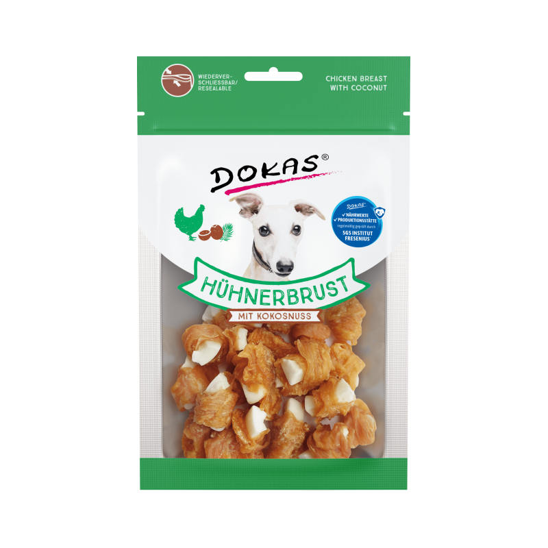 Dokas Hühnerbrust mit Kokosnuss  60 g