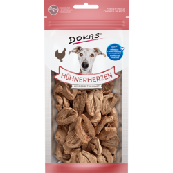 Dokas Hühnerherzen gefriergetrocknet 22g