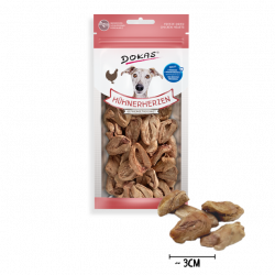 Dokas Hühnerherzen gefriergetrocknet 22g
