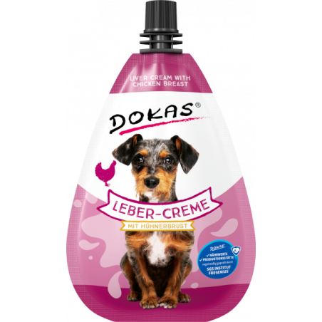 Dokas  Leber-Creme mit Hühnerbrust  85 g