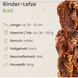 Rinder-Lefze, kurz 250g