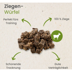 Ziegen-Würfel 250g