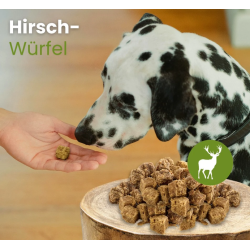 Hirsch-Würfel 250g