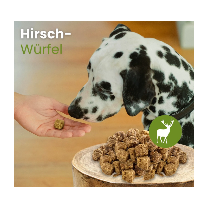 Hirsch-Würfel 250g