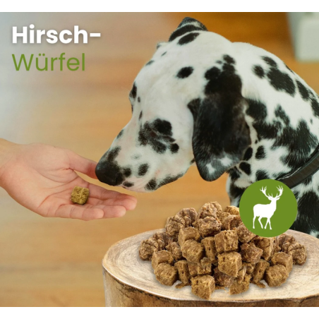 Hirsch-Würfel 250g