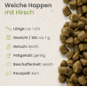 Weiche Happen mit Hirsch 250g