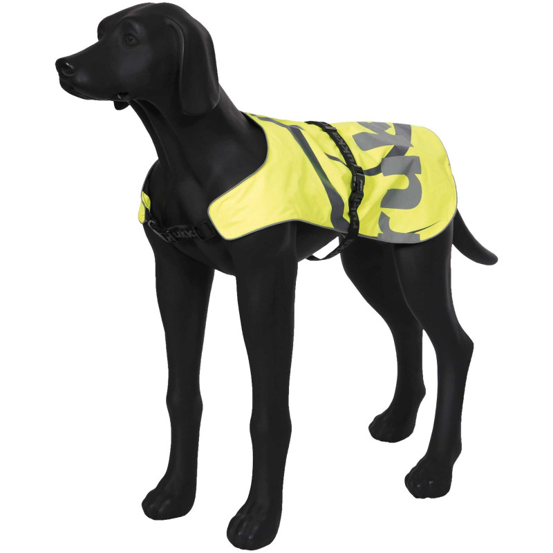 Rukka®Pets Hundewarnweste Rukka® FLAP Hunde Sicherheitsweste - Warnweste Neongelb