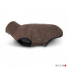 Fleecejacke Casual Soft & Dry braun meliert