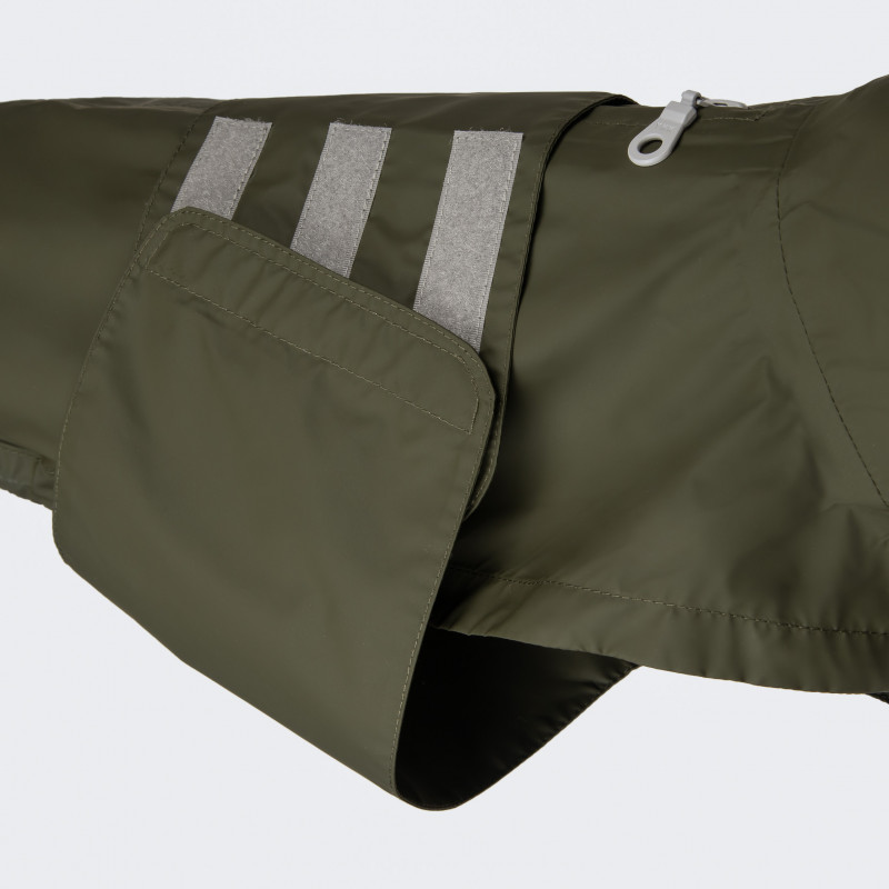 Cloud7 Hunderegenmantel Hamburg Moss Green